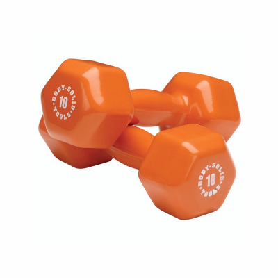 Colorful PVC Vinyl Coated Dumbbell