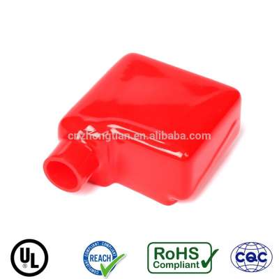 100*100 Square Roundness Red Heavy-Duty Starter battery Terminal Protector with REACH RoHS UL