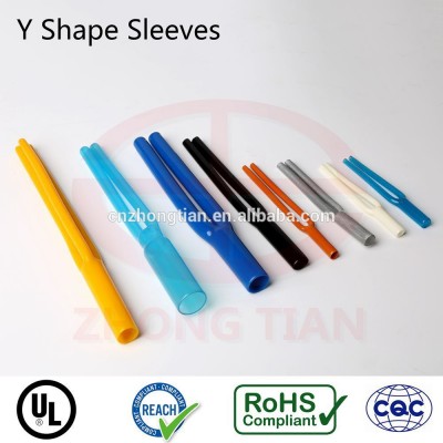 Y shape Colorful PVC insulated cable wire pants cover