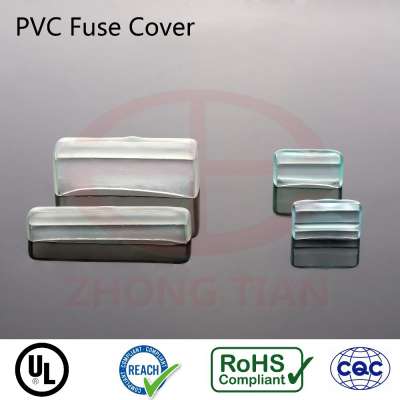 Soft rubber electrical insulation fuse cover for 6*30mm fuse clips