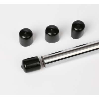 Black Vinyl Pipe End Cap for Stainless Steels